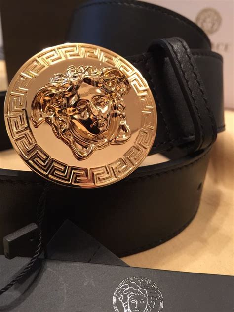 vintage versace belt mens|authentic Versace belt.